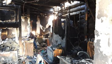 Прошу Вас помочь восстановить дом после пожара