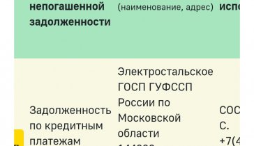 Помогите погасить задолженность
