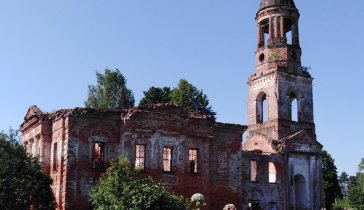 Восстановление Храма Воздвижения Честного Креста Господня в пос. Шашково