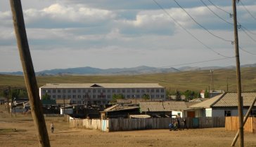 Строительство детской площадки в селе