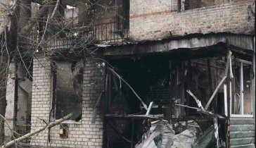 Дом разбомбили