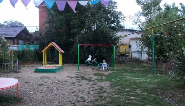 Реконструкция уличной площадки в детском саду.
